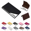 Aluminum Business Card Holder With Stainless Accent
