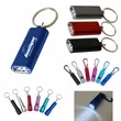 Mini Aluminum LED Flashlight Keychain For Promotions