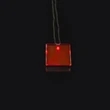 LED Square Badge with Lanyard