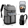 32-Can PEVA Capacity Insulated Waterproof Cooler Backpack