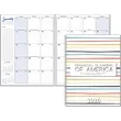 Large Monthly Planner Wire Bound to Cover