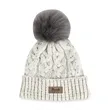 Ahead Speckle Pom Knit Hat