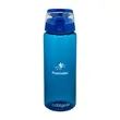 Cool Gear® Cylinder Bottle with Halo Lid - 32 Oz.
