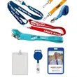 Custom Silk Screen Print Polyester Lanyard-A