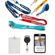 Custom Silk Screen Print Polyester Lanyard-B
