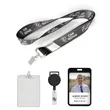 1" Price Saver Lanyard with Bull Dog Clip-B