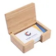 Bamboo Business Card Holder