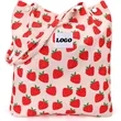 Large capacity corduroy reusable shopping bag