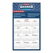 Calendar Square Corner Magnet 3 1/2 x 6