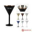 Snowfox® 8 oz. Double Wall Steel Stemmed Martini Glass