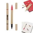 Bio-Degradable Two Color Cardboard Pen