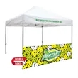 10' Elite Tent Half Wall Kit (Dye Sublimated, Double-Sided)