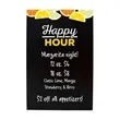 Signicade Deluxe Imprinted Chalkboard Inserts (Single-Sided)