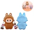 Silicone Labubu Cartoon Crossbody Bag
