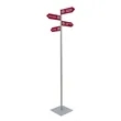 Wayfinding Arrow Sign Post Kit (with Four Signs)