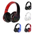 LED Light Wireless Gaming Headphones Over-Ear Headset