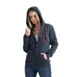 Yolo Ladies Sherpa Lined Full Zip Hoodie