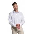 Camden Men's Poly-Cotton Twill Long Sleeve Easy-Care Shirt
