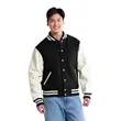 Varsity Melton and Leather Jacket