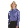 Camden Ladies Poly-Cotton Twill Long Sleeve Easy-Care Shirt