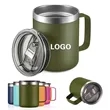 Stainless Steel Insulated Coffee Mug with Handle