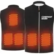 USB Heated Fleece Vest