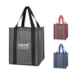 Heathered Non-Woven Shopper Tote Bag