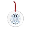 Faceted Glass Holiday Ornament