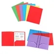 Plastic Two Pocket File Folders