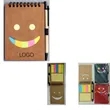 Spiral Notebook Pen Set W/ Smile Face