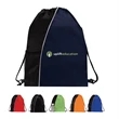 Sport Mesh Pocket Drawstring Backpack