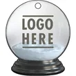 1/4" Recycled Wood Ornaments-Snow Globe with Snow