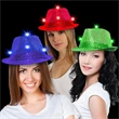 Sequin LED Fedora Hats with Imprinted Band