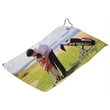 Full Color Sports Golf Towel with Grommet and Ring