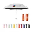 Mini Windproof Sun & Rain Pocket Umbrella With Case