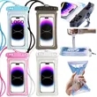 Sealed Touchscreen-Compatible Waterproof Phone Bag