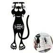 Smooth Acrylic Cute Cat Reading Bookmark