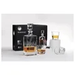 Polar Camel 810mL Rectangle Glass Decanter Set