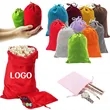 Multi-Purpose Colorful Velvet Gift Bags With Drawstring