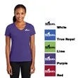 Ladies Performance Blend V-Neck Tee.