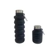 Silicone Collapsible Water Bottle with Carabiner