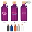 20 Oz. Aluminum Tundra Bike Bottle With Bamboo Lid