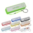 2200 mAh Phone Power Bank with Keychain