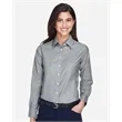 Harriton Women's Long Sleeve Oxford Dress Shirt