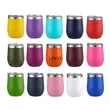 12Oz Insulated Wine Tumbler With Lid