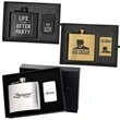 5 oz. Flask & Oil Flip Top Lighter Gift Set