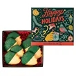 Decadent Christmas Tree Cookies in Gift Box