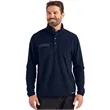 Cutter & Buck Woodland Recycled Fleece Mens Snap Pullover