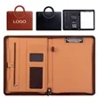 A4 Conference Folder Zippered PU File Case