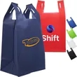 T-Shirt Style Shopping Tote Bag  W/ Gusset (11" X 19" X 7")